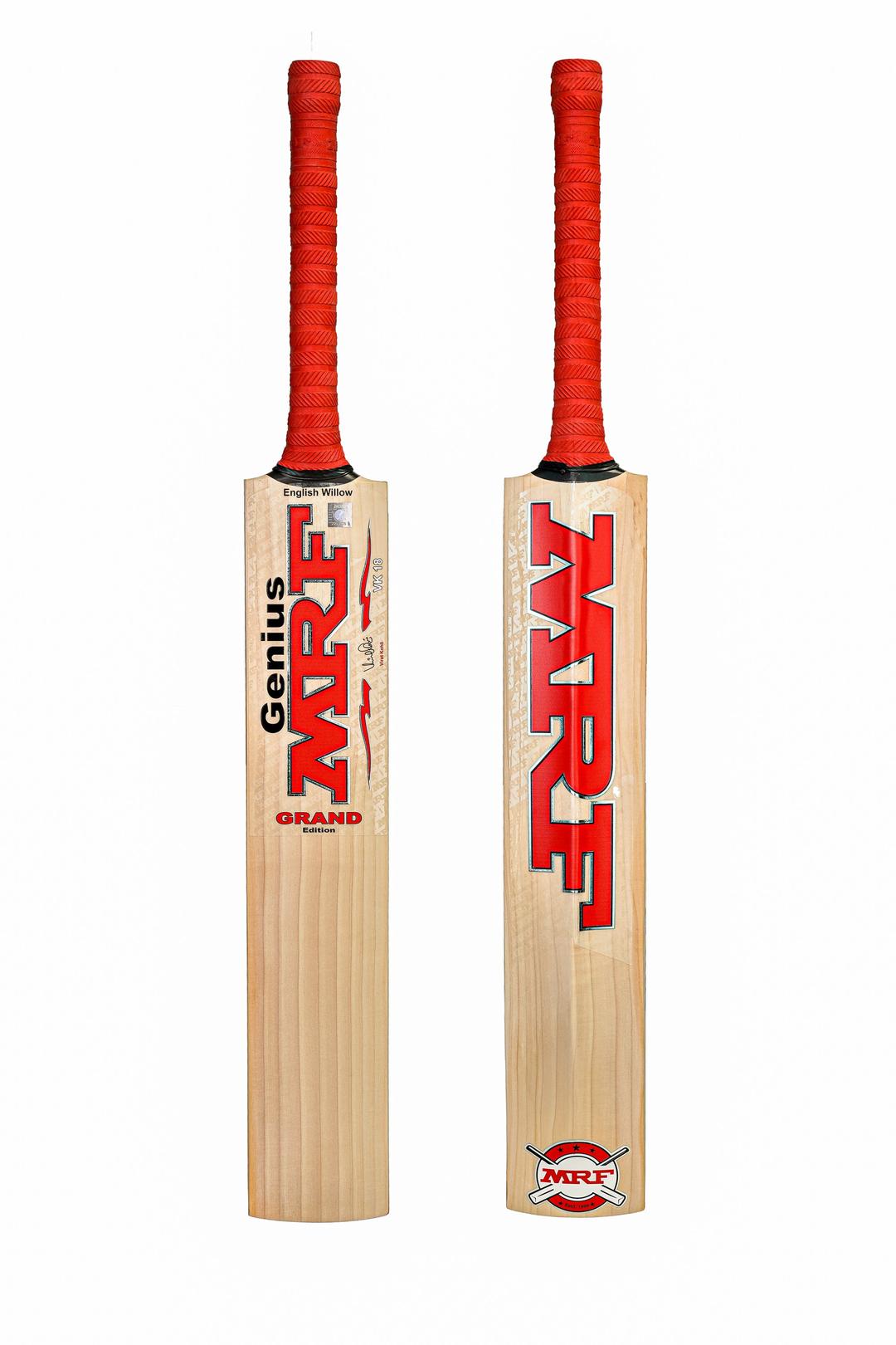 MRF English Willow Cricket Bat Genius Grand SH