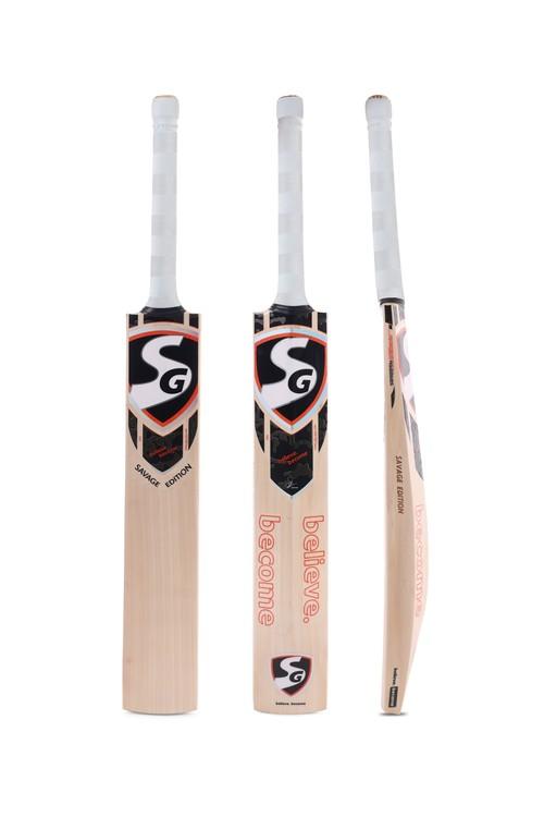 SG English Willow Cricket Bat Savage Edition SH