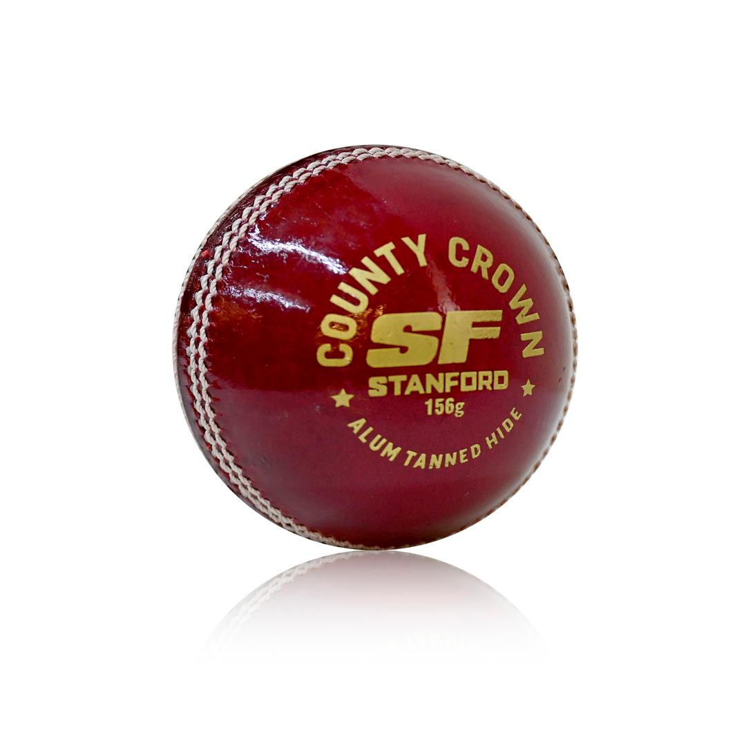 SF Cricket Ball County Crown Red Mens