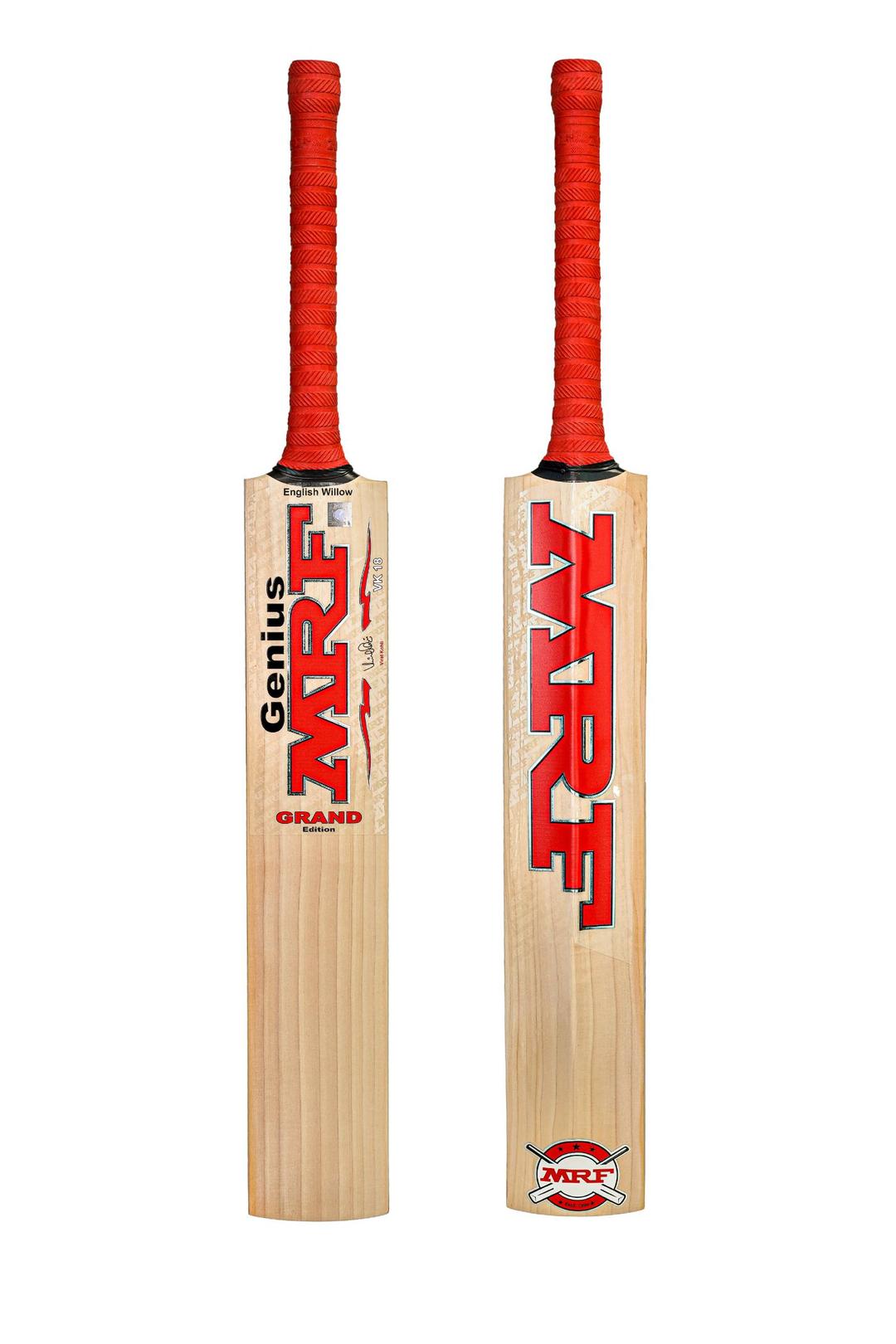 MRF English Willow Cricket Bat Genius Grand SH